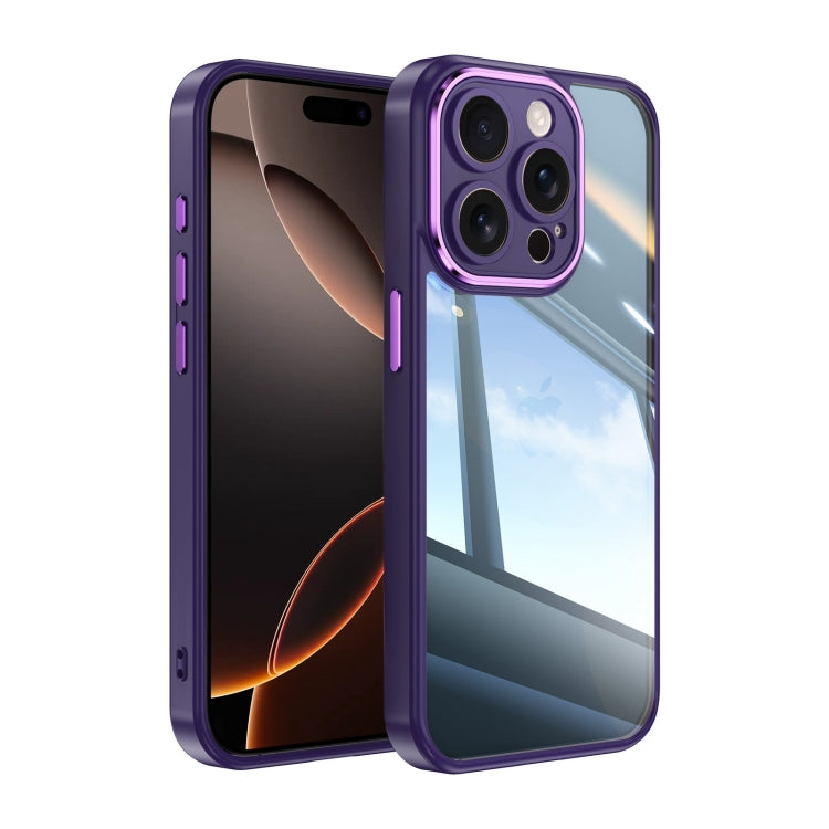 Acrylic Hybrid TPU Armor Shockproof Phone Case
