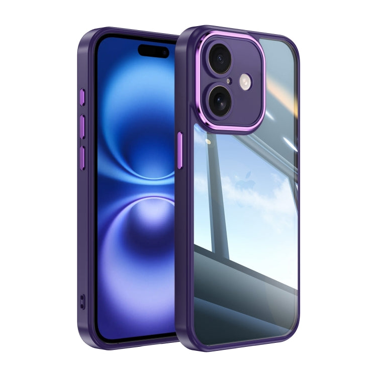 Acrylic Hybrid TPU Armor Shockproof Phone Case