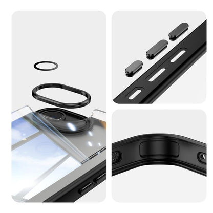 Acrylic Hybrid TPU Armor Shockproof Phone Case