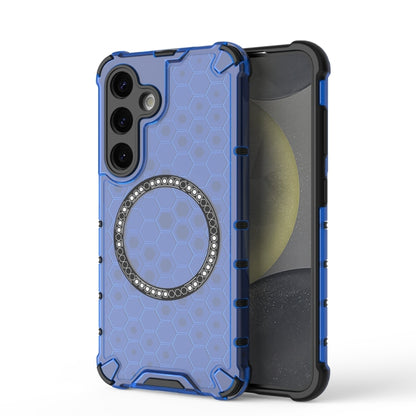 Honeycomb Magnetic Ring Shockproof Phone Case, For Samsung Galaxy S25 Edge 5G��������������������...