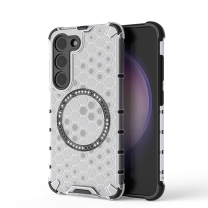 Honeycomb Magnetic Ring Shockproof Phone Case, For Samsung Galaxy S25 Edge 5G��������������������...