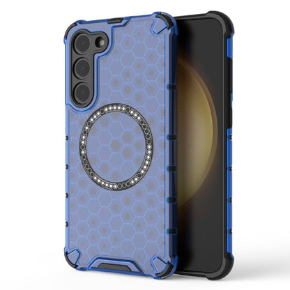 Honeycomb Magnetic Ring Shockproof Phone Case, For Samsung Galaxy S25 Edge 5G��������������������...