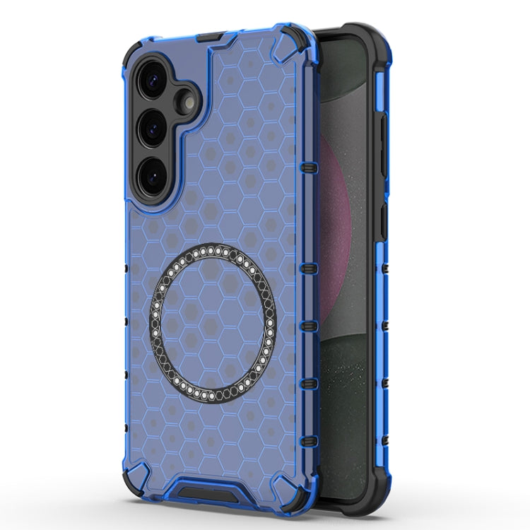 Honeycomb Magnetic Ring Shockproof Phone Case, For Samsung Galaxy S25 Edge 5G��������������������...
