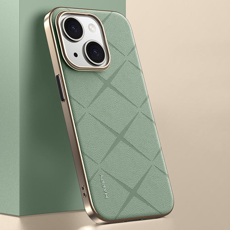 Plain Leather PC Phone Case, For iPhone 16 Pro Max, For iPhone 16 Pro, For iPhone 16�������������...