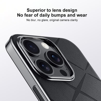 Plain Leather PC Phone Case, For iPhone 16 Pro Max, For iPhone 16 Pro, For iPhone 16�������������...