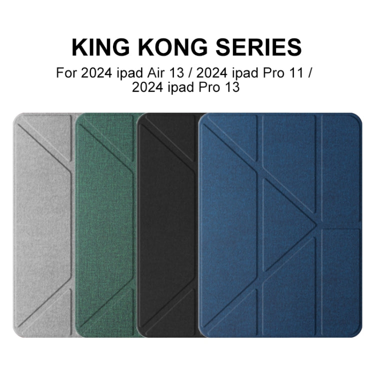 Mutural Multi-fold Smart Leather Tablet Case, For iPad Pro 13 2024, For iPad Air 13 2024���������...