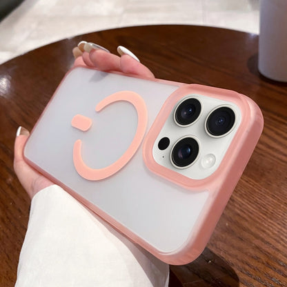 Dual-Side Frosted MagSafe Clear Phone Case, For iPhone 16 Pro Max, For iPhone 16 Pro�������������...