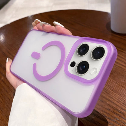 Dual-Side Frosted MagSafe Clear Phone Case, For iPhone 16 Pro Max, For iPhone 16 Pro�������������...