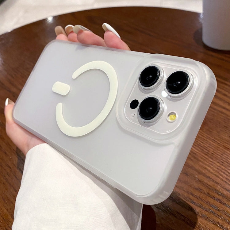 Dual-Side Frosted MagSafe Clear Phone Case, For iPhone 16 Pro Max, For iPhone 16 Pro�������������...