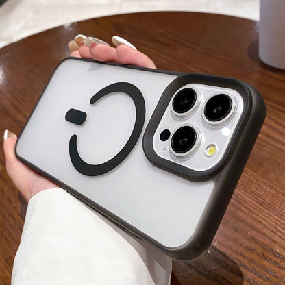 Dual-Side Frosted MagSafe Clear Phone Case, For iPhone 16 Pro Max, For iPhone 16 Pro�������������...