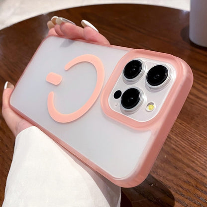 Dual-Side Frosted MagSafe Clear Phone Case, For iPhone 16 Pro Max, For iPhone 16 Pro�������������...