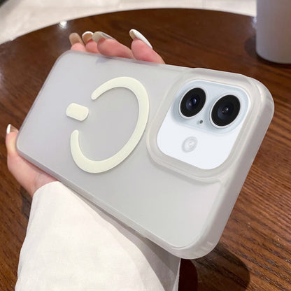 Dual-Side Frosted MagSafe Clear Phone Case, For iPhone 16 Pro Max, For iPhone 16 Pro�������������...