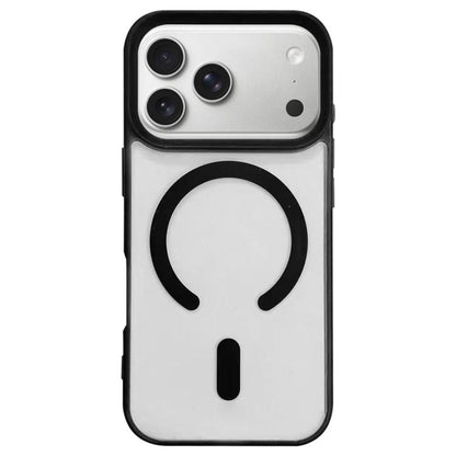 Dual-Side Frosted MagSafe Clear Phone Case