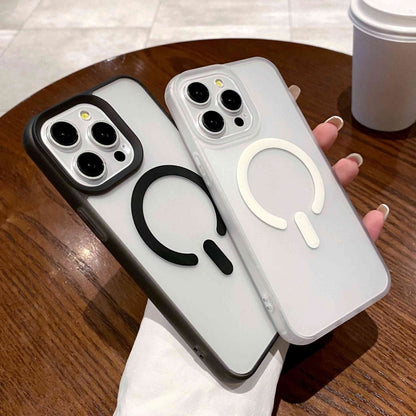 Dual-Side Frosted MagSafe Clear Phone Case, For iPhone 12 Pro Max, For iPhone 12 Pro, For iPhone 11