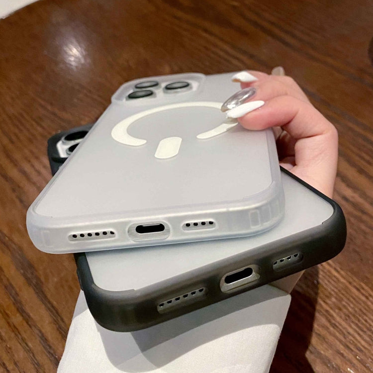 Dual-Side Frosted MagSafe Clear Phone Case, For iPhone 12 Pro Max, For iPhone 12 Pro, For iPhone 11
