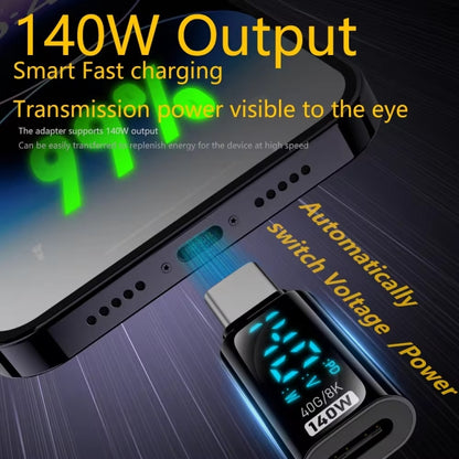 Charging Adapter with Digital Display, 8 Pin Male to Type-C Female 35W���������������������������...