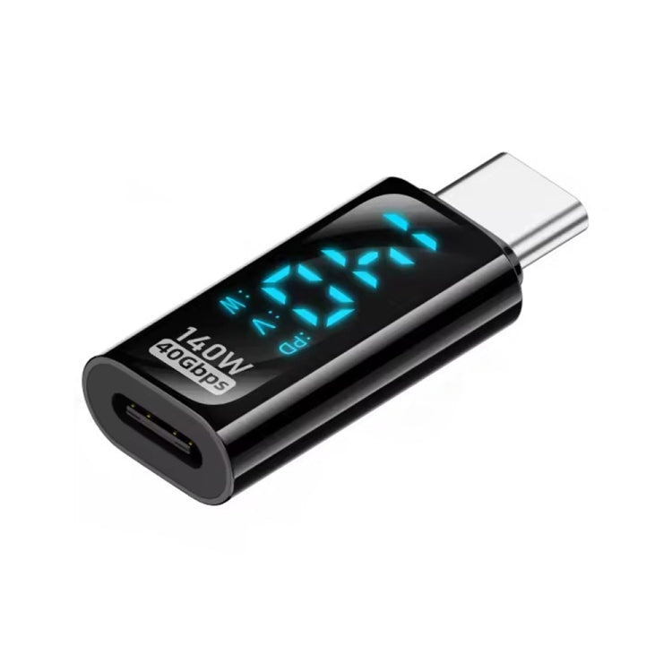 Charging Adapter with Digital Display, 8 Pin Male to Type-C Female 35W���������������������������...
