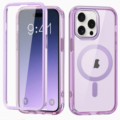 Colorful MagSafe Magnetic PC Hybrid TPU Phone Case, For iPhone 16 Pro Max, For iPhone 16 Pro�����...