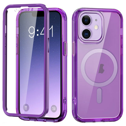 Colorful MagSafe Magnetic PC Hybrid TPU Phone Case, For iPhone 12 Pro Max, For iPhone 12 Pro�����...
