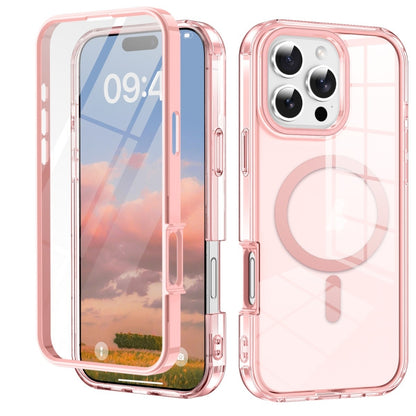 Colorful MagSafe Magnetic PC Hybrid TPU Phone Case, For iPhone 16 Pro Max, For iPhone 16 Pro�����...