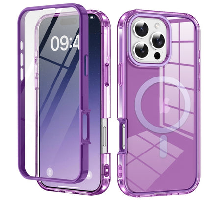 Colorful MagSafe Magnetic PC Hybrid TPU Phone Case, For iPhone 16 Pro Max, For iPhone 16 Pro�����...