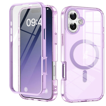 Colorful MagSafe Magnetic PC Hybrid TPU Phone Case, For iPhone 16 Pro Max, For iPhone 16 Pro�����...