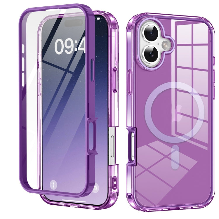 Colorful MagSafe Magnetic PC Hybrid TPU Phone Case, For iPhone 16 Pro Max, For iPhone 16 Pro�����...