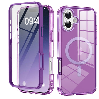 Colorful MagSafe Magnetic PC Hybrid TPU Phone Case, For iPhone 16 Pro Max, For iPhone 16 Pro�����...