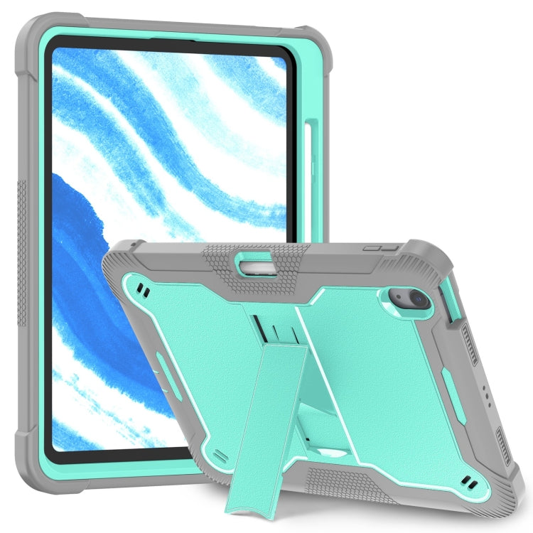 Shockproof Silicone Hybrid PC Tablet Case with Holder, For iPad Pro 13 2024, For iPad Air 13 2024...