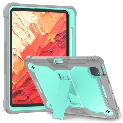 Shockproof Silicone Hybrid PC Tablet Case with Holder, For iPad Pro 13 2024, For iPad Air 13 2024...