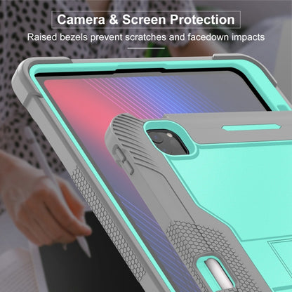 Shockproof Silicone Hybrid PC Tablet Case with Holder, For iPad Pro 13 2024, For iPad Air 13 2024...