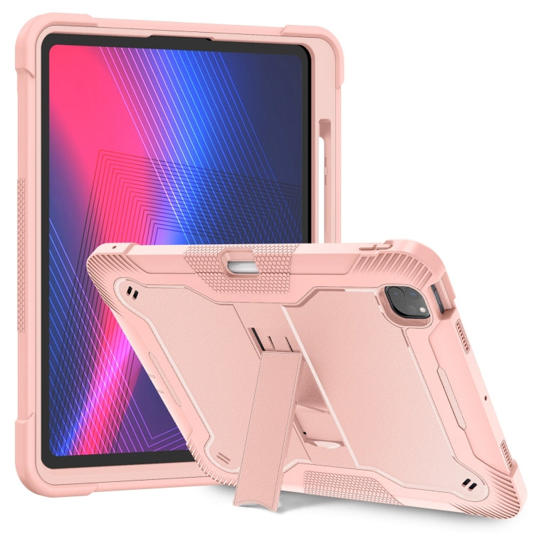 Shockproof Silicone Hybrid PC Tablet Case with Holder, For iPad Pro 13 2024, For iPad Air 13 2024...