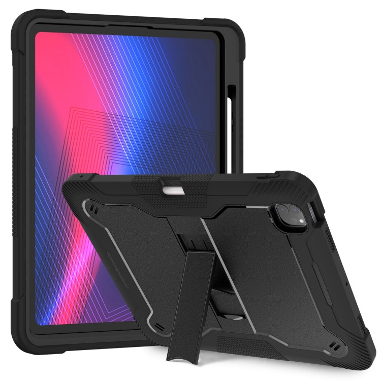 Shockproof Silicone Hybrid PC Tablet Case with Holder, For iPad Pro 13 2024, For iPad Air 13 2024...