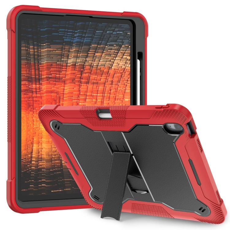 Shockproof Silicone Hybrid PC Tablet Case with Holder, For iPad Pro 13 2024, For iPad Air 13 2024...