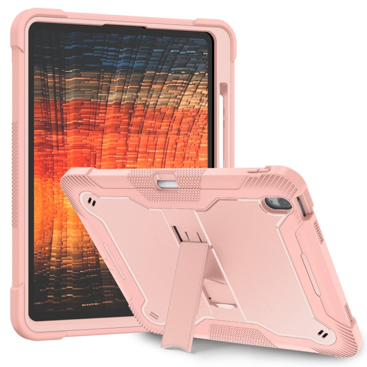 Shockproof Silicone Hybrid PC Tablet Case with Holder, For iPad Pro 13 2024, For iPad Air 13 2024...