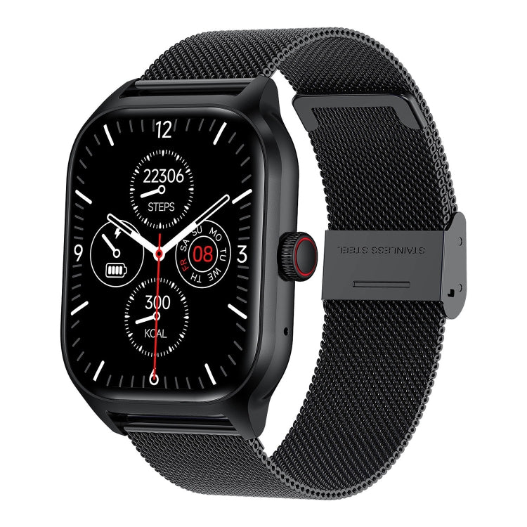 LEMFO LT10 2.01 inch TFT Screen Smart Watch Supports Bluetooth Call / Health Monitoring, Steel St...