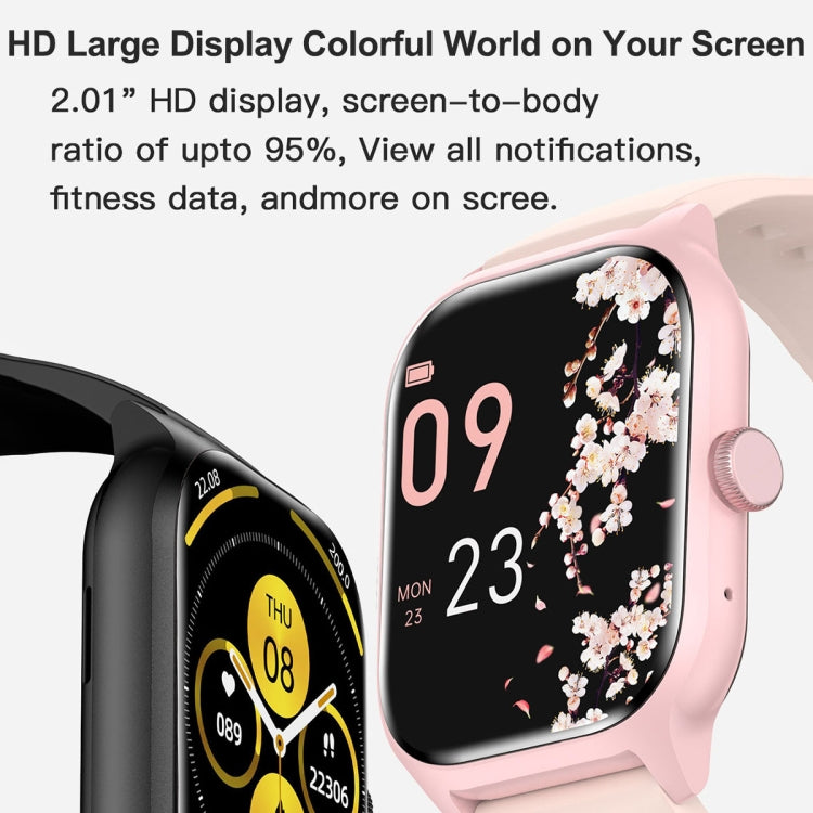 LEMFO LT10 2.01 inch TFT Screen Smart Watch Supports Bluetooth Call / Health Monitoring, Steel St...