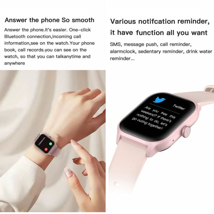 LEMFO LT10 2.01 inch TFT Screen Smart Watch Supports Bluetooth Call / Health Monitoring, Steel St...