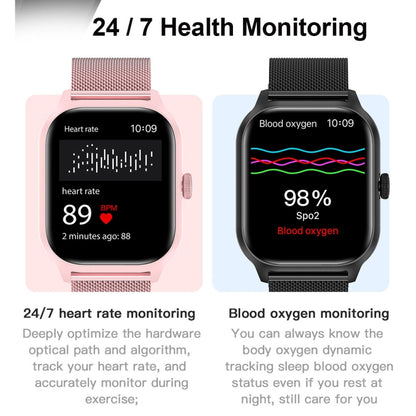 LEMFO LT10 2.01 inch TFT Screen Smart Watch Supports Bluetooth Call / Health Monitoring, Steel St...