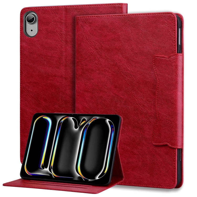Cat Buckle Leather Smart Tablet Case