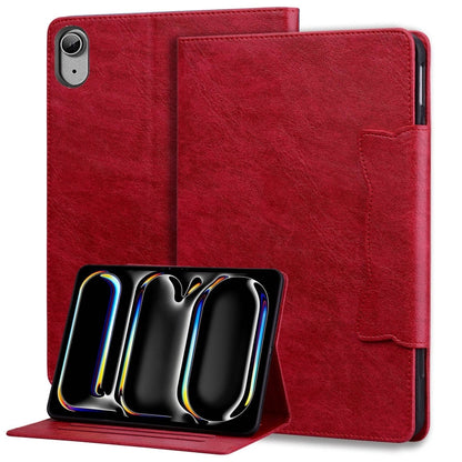Cat Buckle Leather Smart Tablet Case