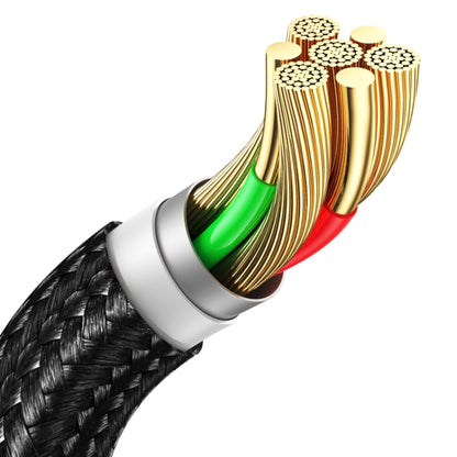 USAMS SJ727 240W USB-C / Type-C to USB-C / Type-C Aluminum Alloy Data Cable, Length: 1.2m, SJ727
