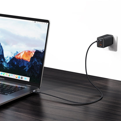 USAMS SJ727 240W USB-C / Type-C to USB-C / Type-C Aluminum Alloy Data Cable, Length: 1.2m, SJ727