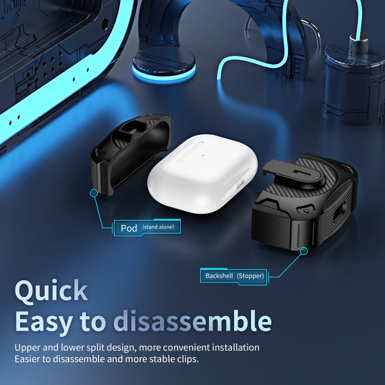 Lock Shockproof Bluetooth Earphone Protective Case, For AirPods 4, For AirPods Pro 2, For AirPods...
