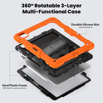 Turntable Holder Silicone Hybrid PC Tablet Case with Shoulder Strap