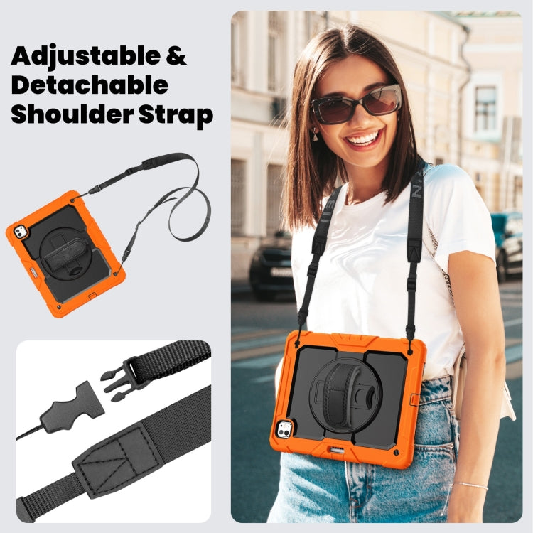 Turntable Holder Silicone Hybrid PC Tablet Case with Shoulder Strap