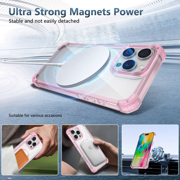 Transparent MagSafe Magnetic Phone Case, For iPhone 16 Pro Max, For iPhone 16 Pro����������������...