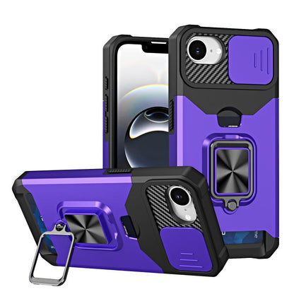 Camera Shield Card Slot PC+TPU Phone Case
