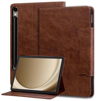 Cat Buckle Leather Tablet Case