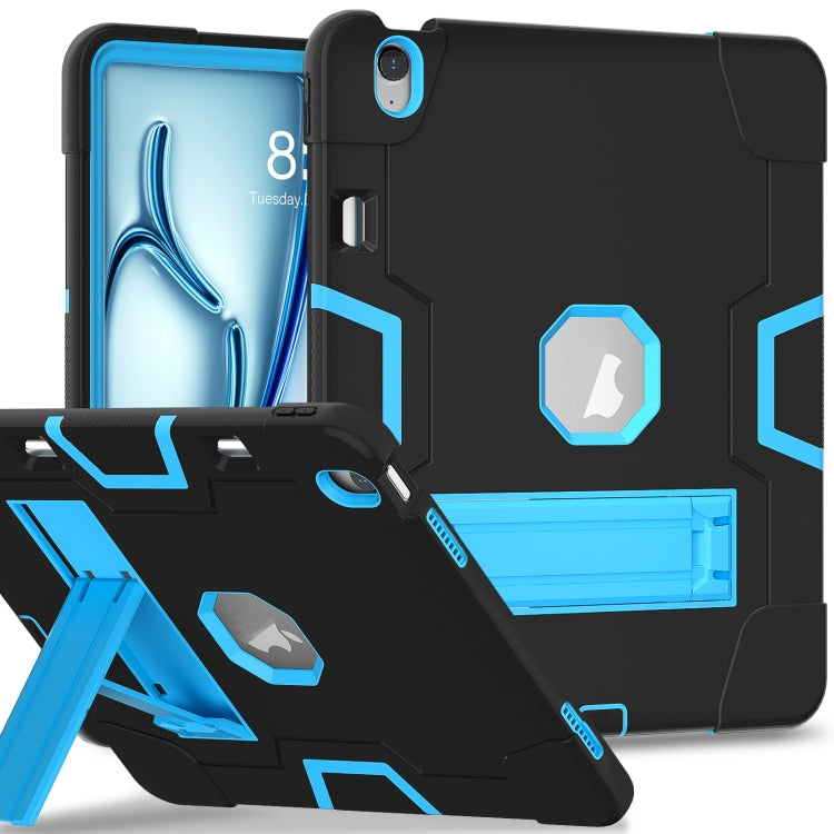 Contrast Color Silicone Acrylic PC Tablet Case with Holder